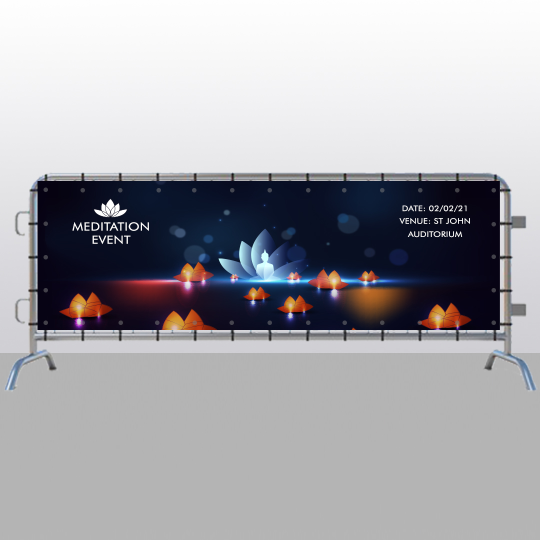 Crowd Barrier Banners