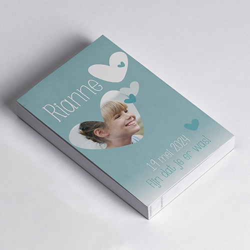  Lortye Speciale Momenten 041 Notitieblokje groot Rianne