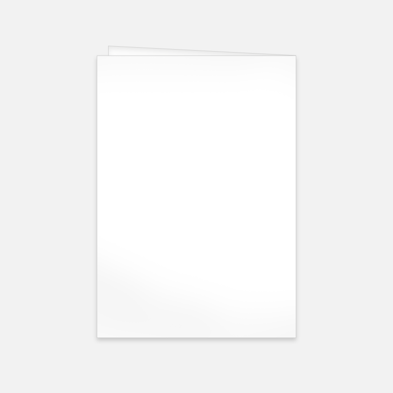  Lortye RK Rouwbrief Blanco met Kader A5