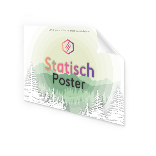Self-adhesive Poster